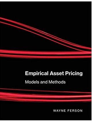 Empırıcal Asset Prıcıng: Models And Methods - Mıt Press Ltd - MIT Press Ltd