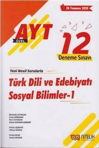 Nitelik Yks Ayt Türk Dili Ve Edeb.Sosyal Bil.-1 12 Deneme Sınavı - 