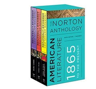 The Norton Anthology Of American Literature Vol II (Cde) 9E - Norton