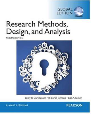 Research Methods Desıgn And Analysıs 12Th Ed. - Pearson - pearson