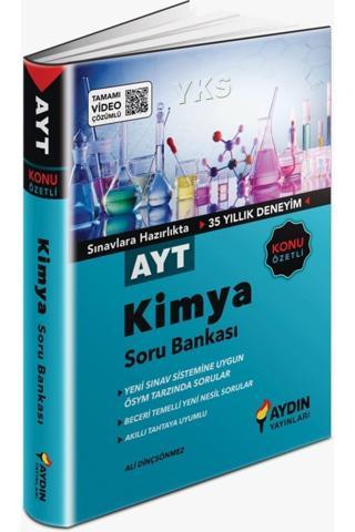 Aydın Ayt Kimya Konu Özetli Soru Bankası - Aydın Yayınları - Aydın Yayınları