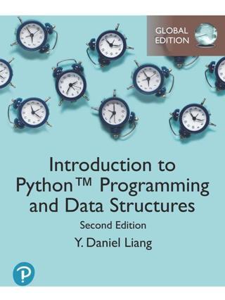 Introduction To Python Programming And Data Structures 3E - Pearson - pearson