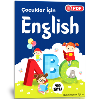 Çocuklar İçin İngilizce Eğitim Seti (900 Sayfalık Pdf) - Enine Boyuna Eğitim - Enine Boyuna Eğitim