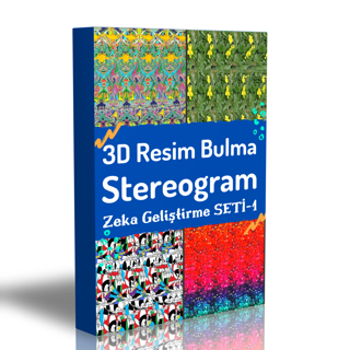 Stereogram Zeka Geliştirme Seti-1 - Enine Boyuna Eğitim - Enine Boyuna Eğitim