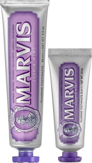Marvis Jasmin Mint Yaseminli Diş Macunu 85 Ml + Jasmin Mint Yaseminli Diş Macunu 25 Ml 2 Li Avantajlı Set
