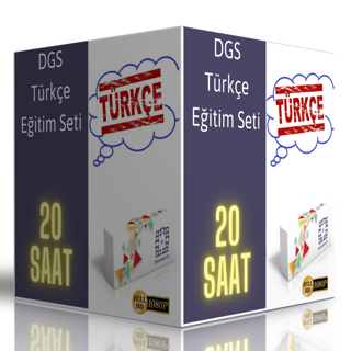 2024 Dgs Türkçe Görüntülü Eğitim Seti - Enine Boyuna Eğitim Enine Boyuna Eğitim