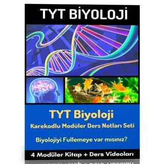 2024 Tyt Biyoloji Modüler Kitap Seti Ders Videolu - Enine Boyuna Eğitim - Enine Boyuna Eğitim