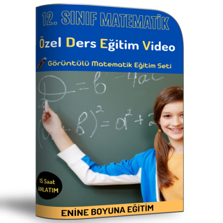 Enine Boyuna 12. Sınıf Matematik Özel Ders Eğitim Video Seti - Enine Boyuna Eğitim - Enine Boyuna Eğitim