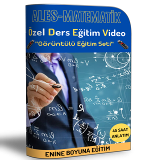 Enine Boyuna Ales Matematik Özel Ders Eğitim Video Seti - Enine Boyuna Eğitim - Enine Boyuna Eğitim