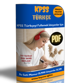 Kpss Türkçe Hazırlık Kitabı (400 Sayfalık Pdf) - Enine Boyuna Eğitim - Enine Boyuna Eğitim