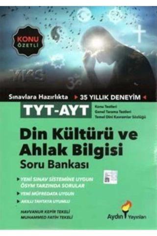 Aydın Tyt Ayt Din Kültürü Konu Özetli Soru Bankası - Aydın Yayınları - Aydın Yayınları