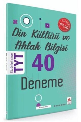 Delta Kültür Yayınevi Tyt Din Kültürü Ve Ahlak Bilgisi 40 Deneme Delta Kültür Yayınları - 