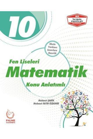10.Sınıf Fen Liseleri Matematik Konu Kitabı - Palme Yayınları - Palme Yayınları