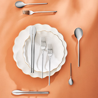 Karaca 316 Premium Kapadokya Platin 12 Kişilik 84 Parça Çatal Kaşık Bıçak Takımı