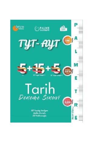 Palme Tyt Ayt Tarih Deneme Sınavı Palmetre - Palme Yayınları - Palme Yayınları