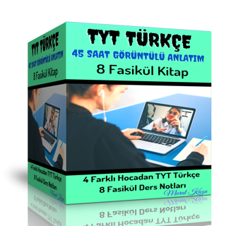 Tyt Türkçe Görüntülü Eğitim Seti (45 Saat Anlatım Ve 8 Fasikül Kitap) - Enine Boyuna Eğitim - Enine Boyuna Eğitim