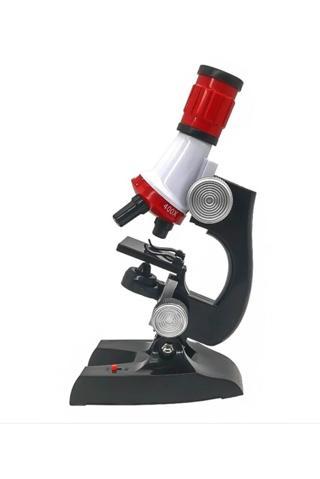Bosile Faturalı Işıklı Mikroskop Çocuk Eğitimi Için Mikroskop Seti 100X400X1200X Büyütme