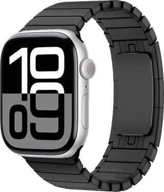 Watch 10 46mm KRD-35 Parçalı Çizgi Tasarım Metal Kordon