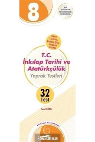Yaprak Test 8.Sınıf T.C.İnkılap Tarihi Ve Atatürkçülük 2019 - Palme Yayınları - Palme Yayınları