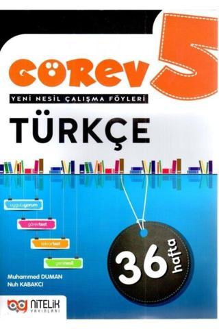 Nitelik 5.sınıf Görev Türkçe - Nitelik Yayınları