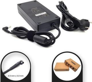 Hp, MSI 20V 9A Notebook Adaptör 180W (4.5*3.0mm) Mavi Uç RPA-AC333