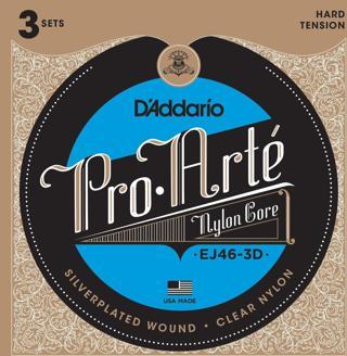 3'LÜ PAKET, KLASİK GİTAR TEL SETİ, PRO-ARTE, SILVE