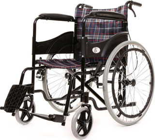 WOLLEX Katlanabilir Refagatçi Frenli Manuel Tekerlekli Sandalye1.Kalite