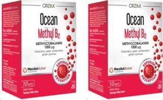 Ocean Methyl B12 1000 Mcg 10 Ml Sprey X2 Adet