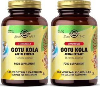 Solgar Gotu Kola 100 Kapsül 2 Adet