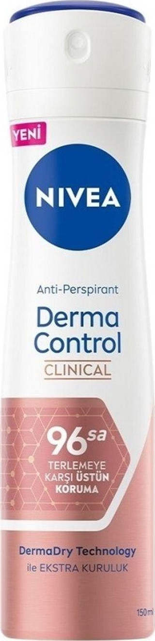 Nivea Women Derma Control Clinical Deodorant Sprey 150Ml
