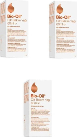 Bio-Oil Bio Oil Ciltteki Kuruluklara Karşı Bakım Yağı 60 Ml *3 Adet