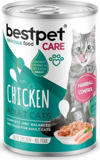 Best Pet Kedi Konservesi Tavuklu Hairball 400 Gr