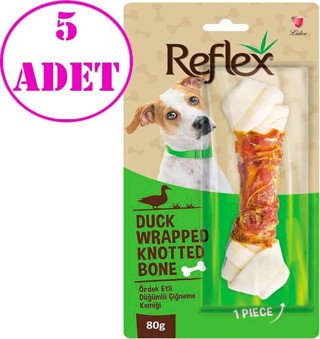 Reflex Ördek Etli Düğümlü Kemik 80 Gr 5 AD