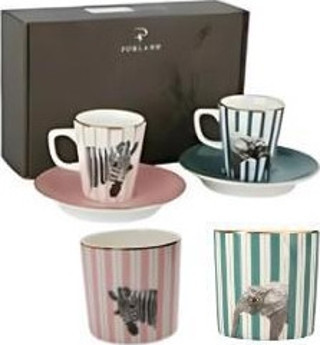 Porland Wild Life Kahve Takımı