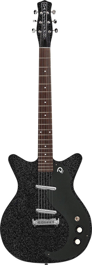 Danelectro BO59BLKMF Blackout 59 Elektro Gitar Black Metalflake