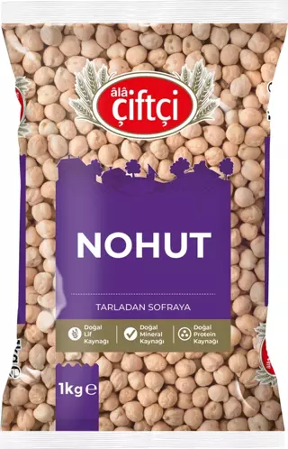 Ala Çiftçi Koç Başı Nohut 8 mm 1 kg