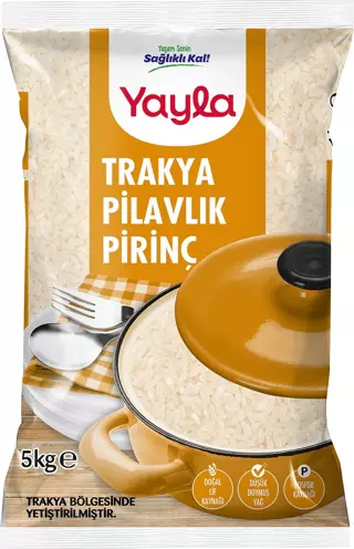 Yayla Trakya Pirinç 5 kg