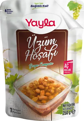 Yayla Yemek Hazır Üzüm Hoşafı 250 gr