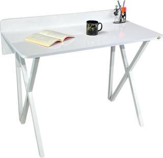 Hey Modüler Mobilya Rüya Çalışma Masası Beyaz Ayak 103 Cm