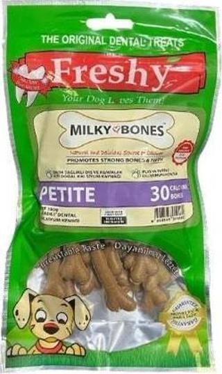 Freshy Green Dental Bones Petite Kemik Köpek Ödülü - 30 Adet 