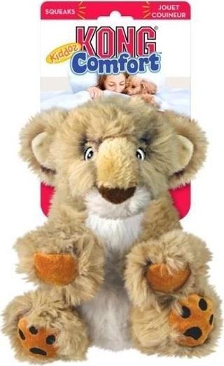Kong Comfort Kiddos Aslan Şeklinde Peluş Köpek Oyuncağı L