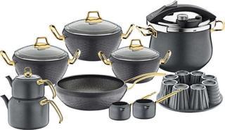 OMS Granit Tencere Seti