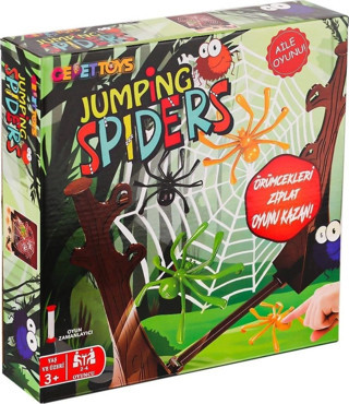JS Jumping Spider Eğlenceli Aile kutu Oyunları -Gepettoys