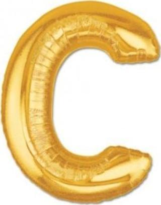Altın Sarısı Folyo Harf Balon 1 Metre