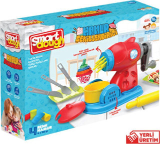 SMART DOUGH HAMUR KESME MAKİNESİ 4 RENK HAMUR 4X50 GR