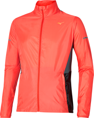 Aero Jacket Erkek Yağmurluk Turuncu/Siyah
