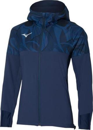 Paris Athlete Hooded Jacket Kadın Yağmurluk Lacivert