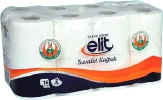 Tarım Kredi Elit Tuvalet Kağıdı 2 Katlı 16 Lı