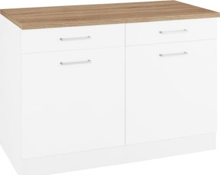Tdesigno Ares Mutfak Çekmeceli Alt Modül - Dolap 120 Cm Beyaz (Tezgah Dahil Değildir)