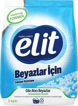 Tarım Kredi Elit Matik Beyazlar Çamaşır Deterjanı 5Kg